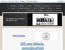 Tablet Screenshot of ijpsschool.com